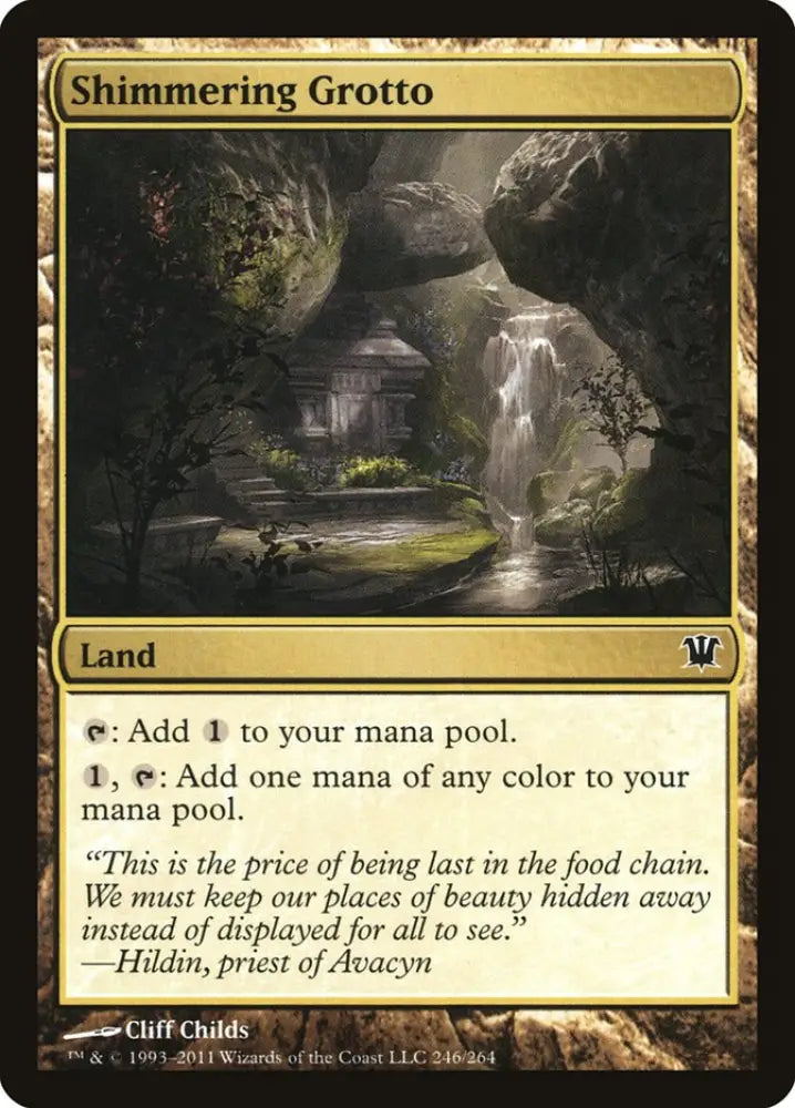 Shimmering Grotto [Innistrad] - MTG Single