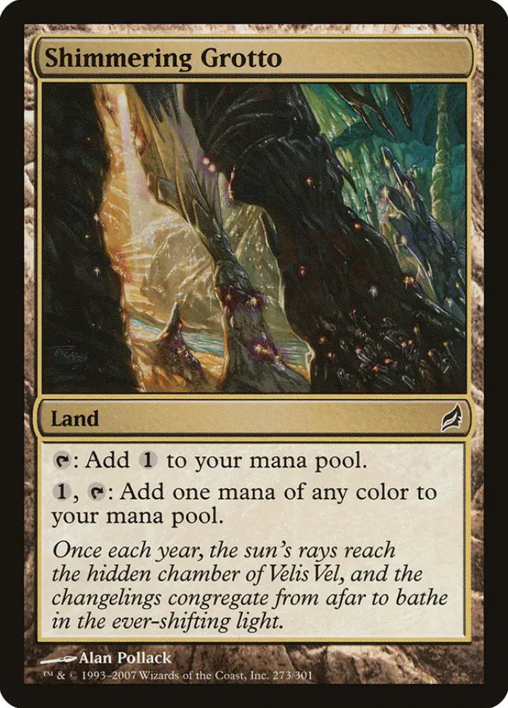 Shimmering Grotto [Lorwyn] - MTG Single