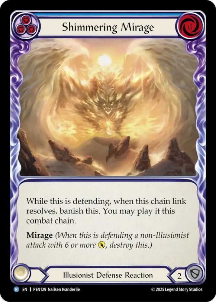 Shimmering Mirage (Blue) (PEN129) [Compendium of Rathe]