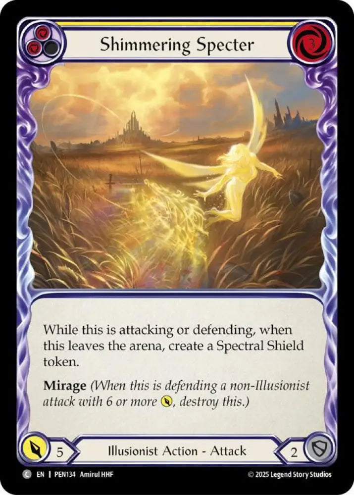Shimmering Specter (Yellow) (PEN134) [Compendium of Rathe]