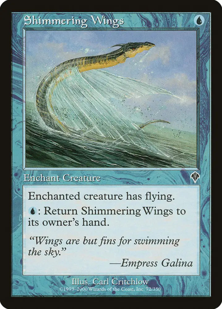 Shimmering Wings [Invasion] - MTG Single
