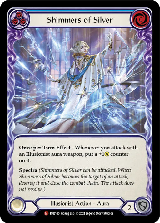 Shimmers of Silver [Everfest] 1st Edition Normal - Flesh And Blood Single