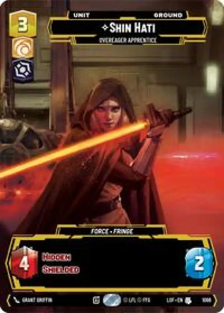Shin Hati - Overeager Apprentice (Prestige) (1066) [Legends of the Force]