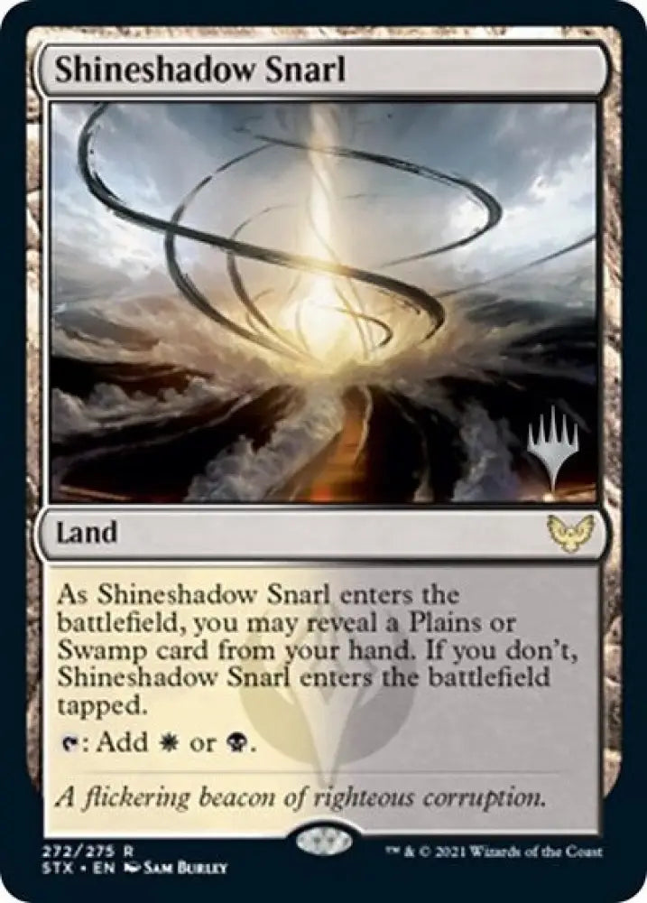 Shineshadow Snarl (Promo Pack) [Strixhaven: School of Mages Promos] - MTG Single