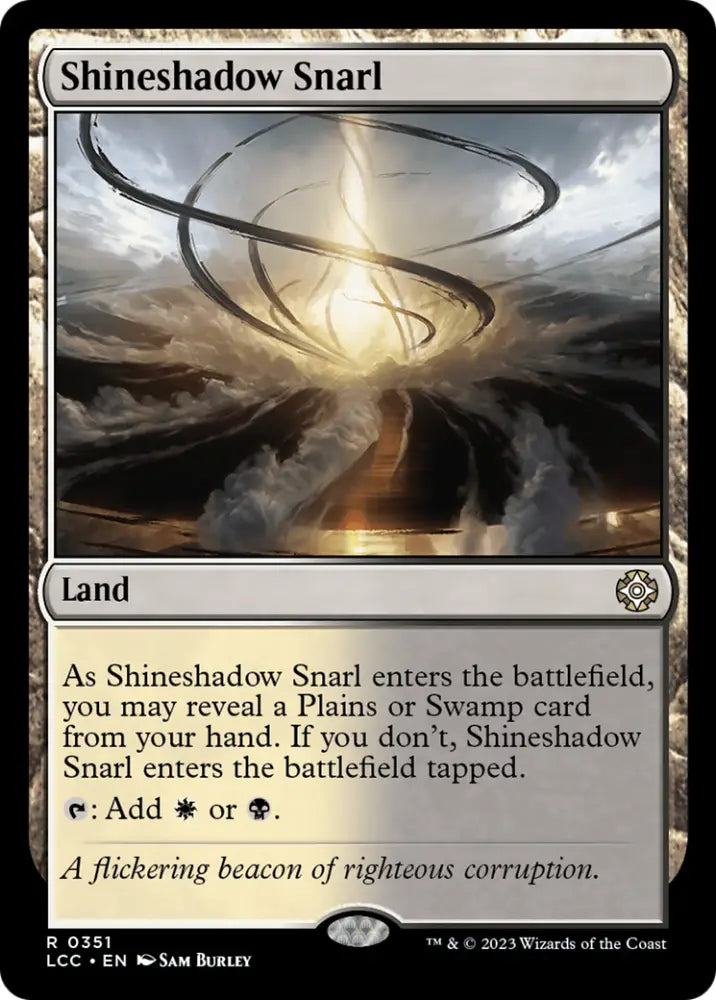 Shineshadow Snarl [The Lost Caverns of Ixalan Commander] - MTG Single