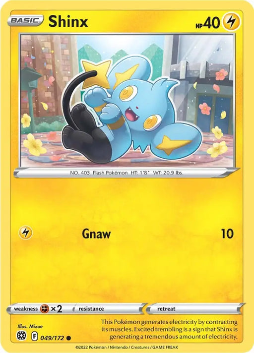 Shinx (049/172) [Sword & Shield: Brilliant Stars] - Pokemon Single