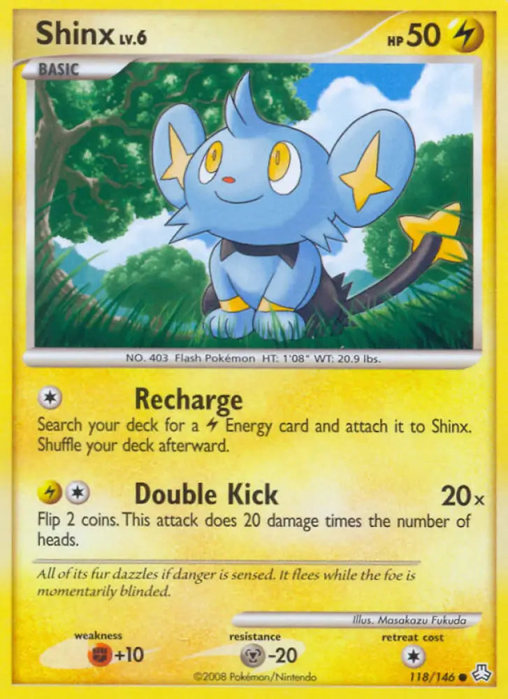 Shinx (118/146) [Diamond & Pearl: Legends Awakened] - Pokemon Single
