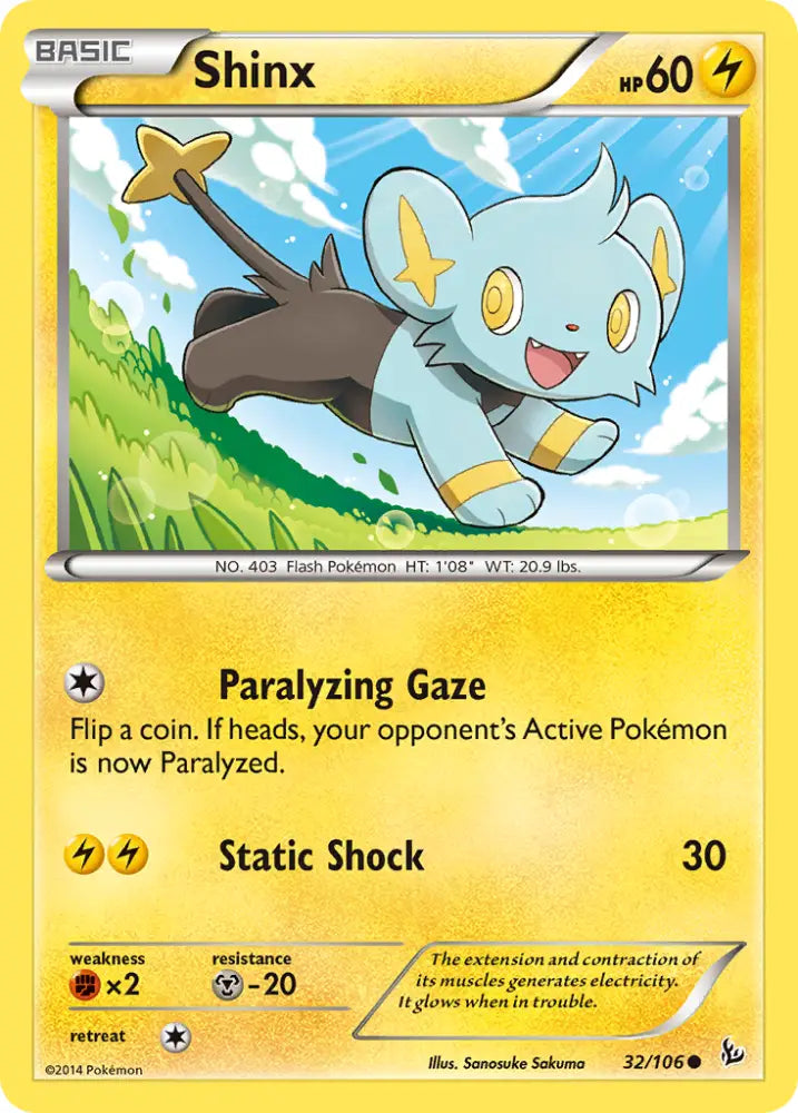 Shinx (32/106) [XY: Flashfire] - Pokemon Single