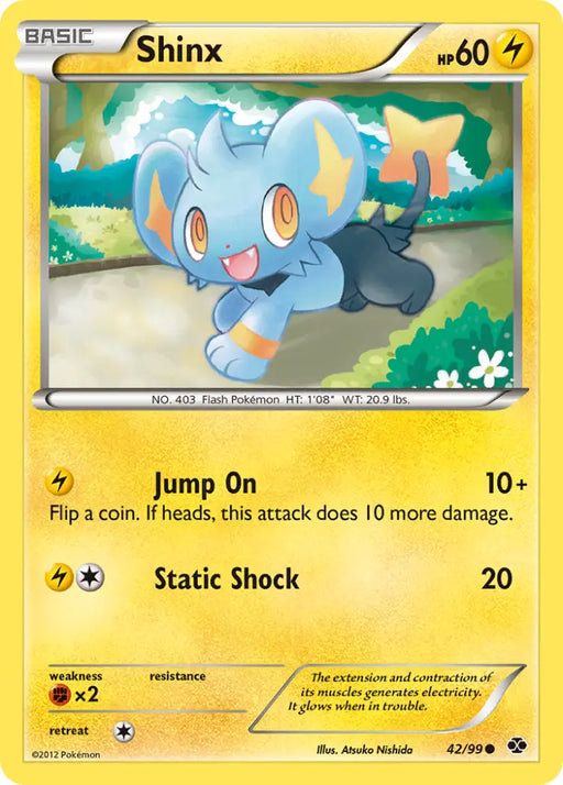 Shinx (42/99) [Black & White: Next Destinies] - Pokemon Single