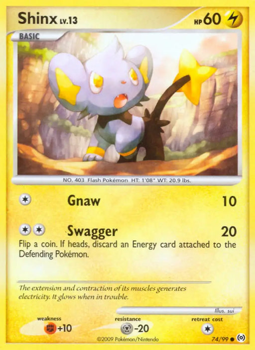 Shinx (74/99) [Platinum: Arceus] - Pokemon Single