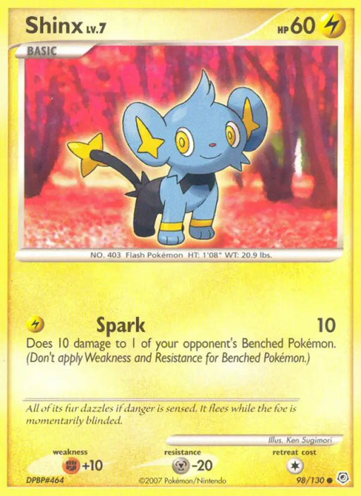 Shinx (98/130) [Diamond & Pearl: Base Set] - Pokemon Single