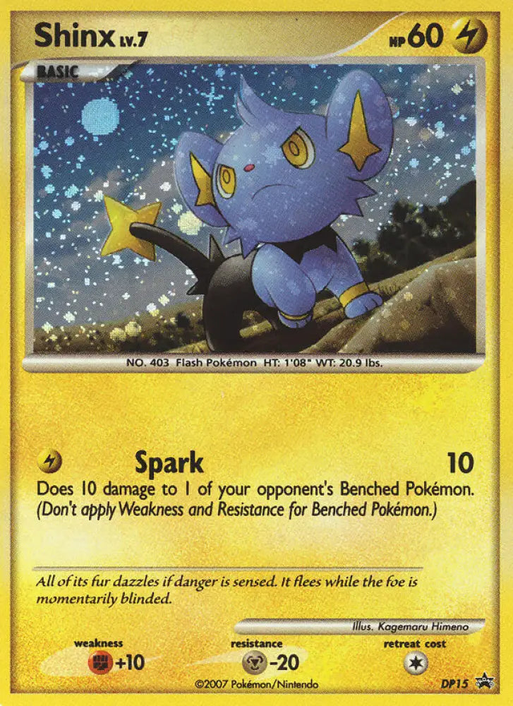Shinx (DP15) [Diamond & Pearl: Black Star Promos] - Pokemon Single
