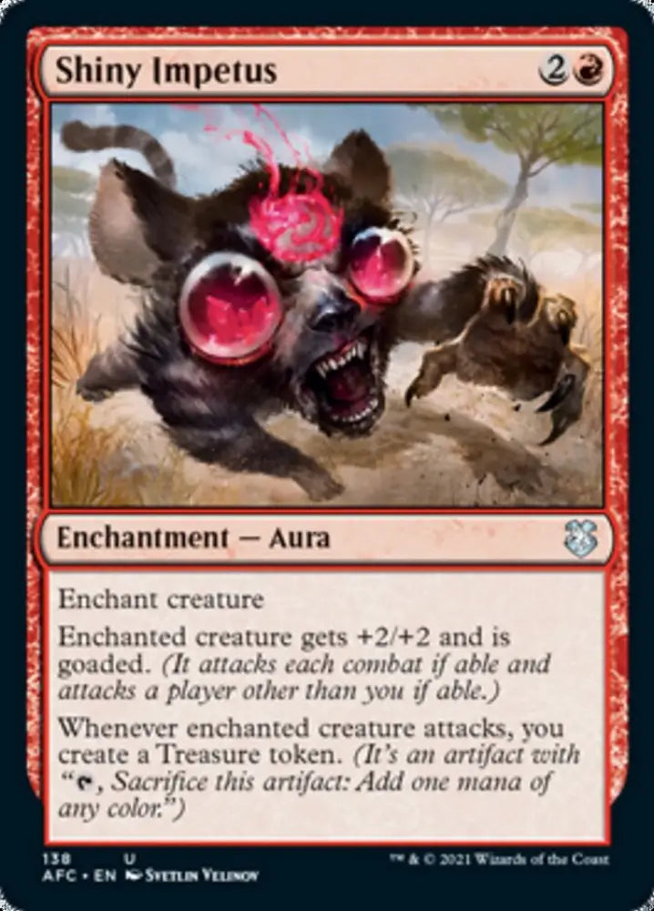 Shiny Impetus [Dungeons & Dragons: Adventures in the Forgotten Realms Commander] - MTG Single