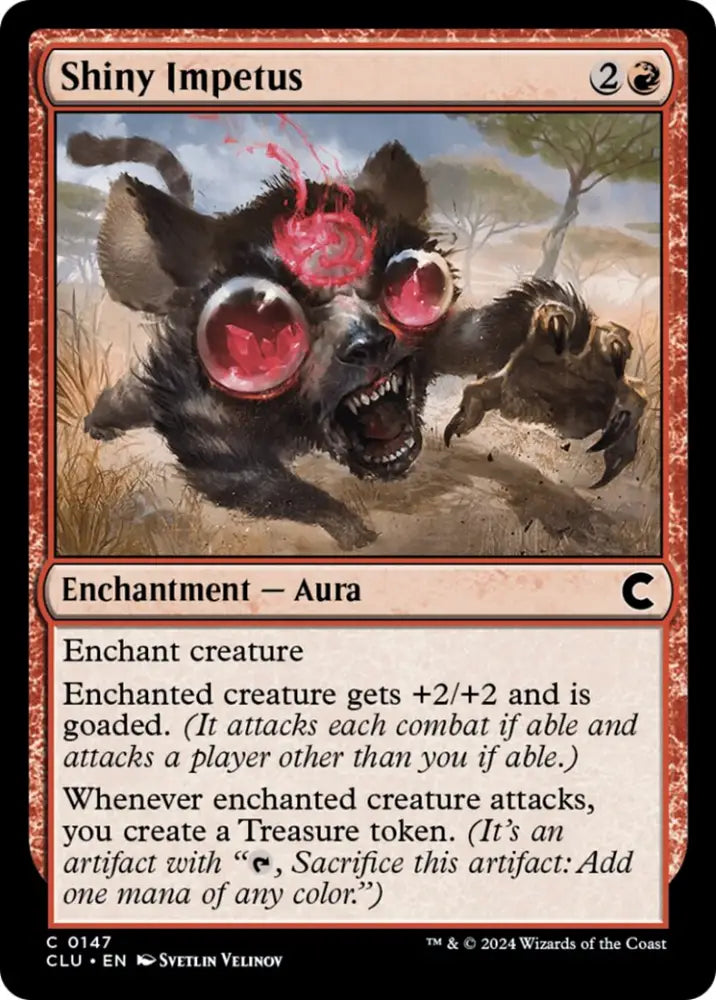 Shiny Impetus [Ravnica: Clue Edition] - MTG Single