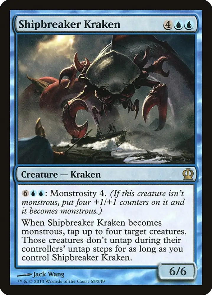 Shipbreaker Kraken [Theros] - MTG Single
