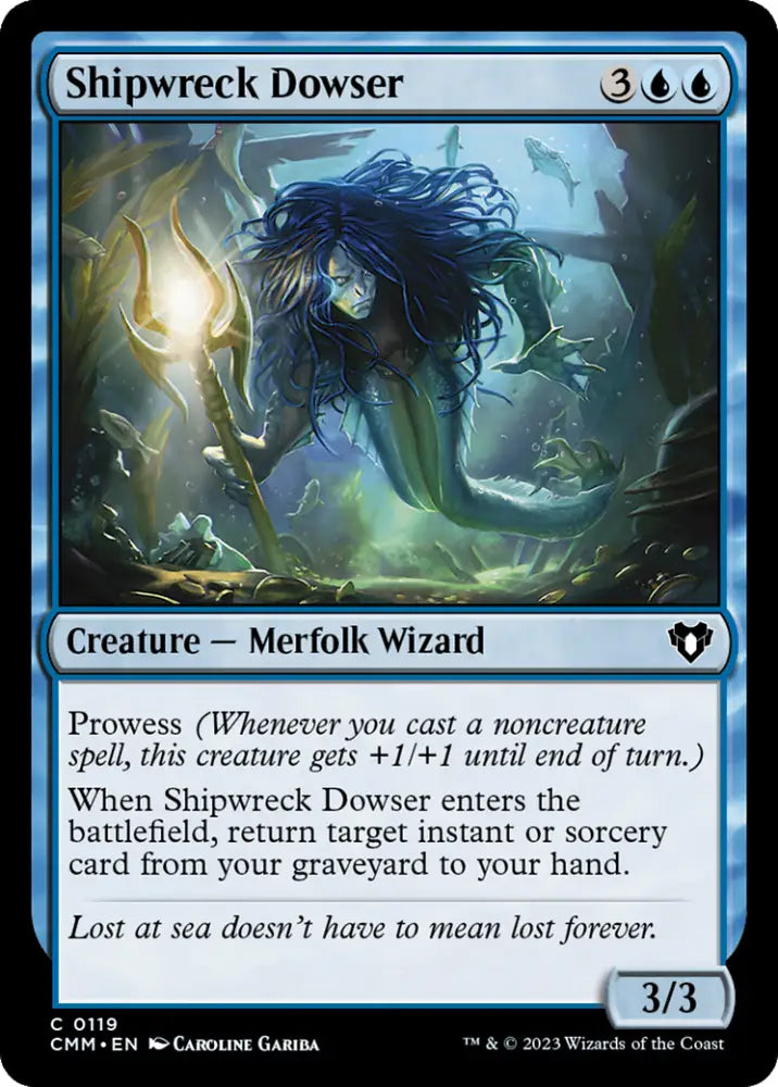 Shipwreck Dowser [Commander Masters] - MTG Single