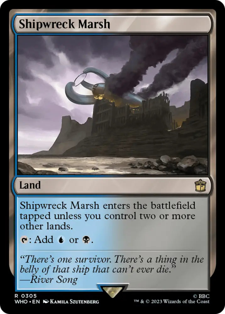 Shipwreck Marsh [Doctor Who] - MTG Single