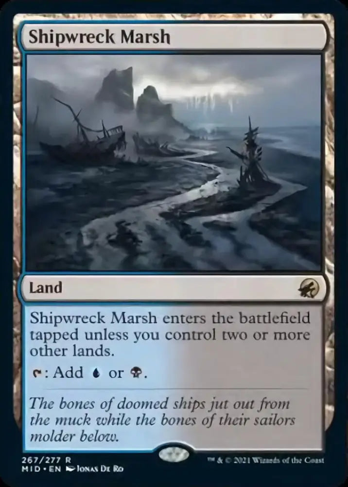 Shipwreck Marsh [Innistrad: Midnight Hunt] - MTG Single