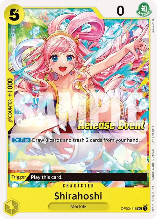 Shirahoshi (ST15 - ST20 Release Event Pack) (OP03-116) [One Piece Promotion Cards]