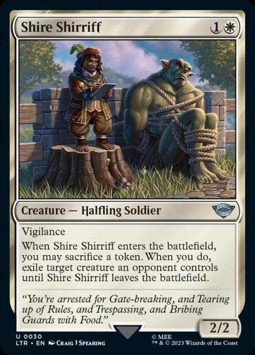 Shire Shirriff [The Lord of the Rings: Tales of Middle-Earth] - MTG Single