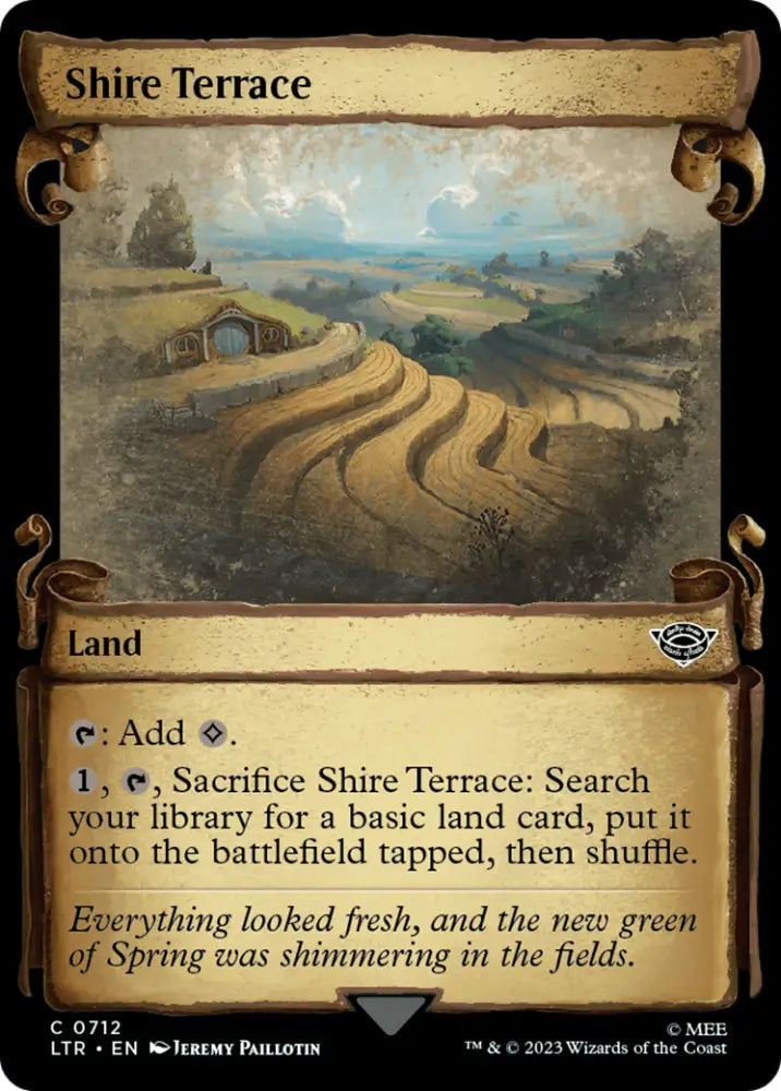 Shire Terrace [The Lord of the Rings: Tales of Middle-Earth Showcase Scrolls] - MTG Single