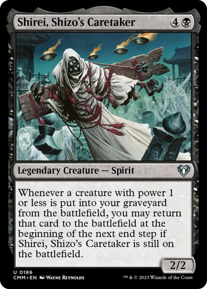 Shirei Shizo’s Caretaker [Commander Masters] - MTG Single