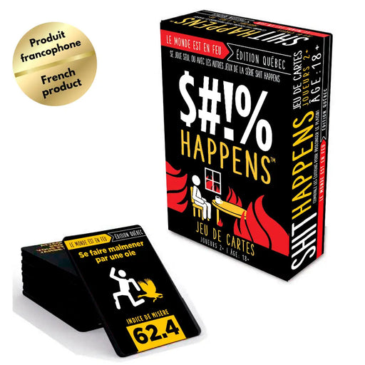 Shit Happens - Le monde est en feu Édition Québec (FR) - Board Games