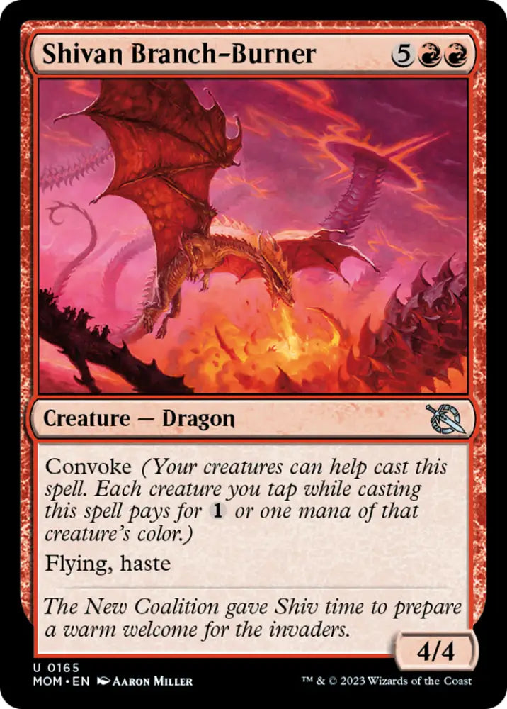 Shivan Branch-Burner [March of the Machine] - MTG Single