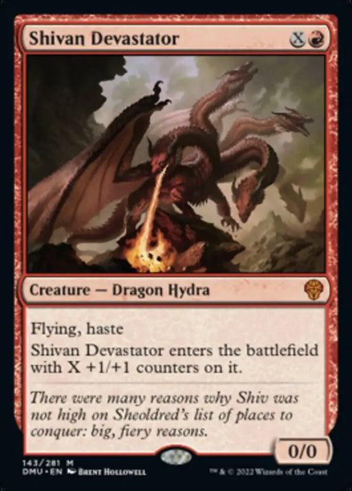 Shivan Devastator [Dominaria United] - MTG Single