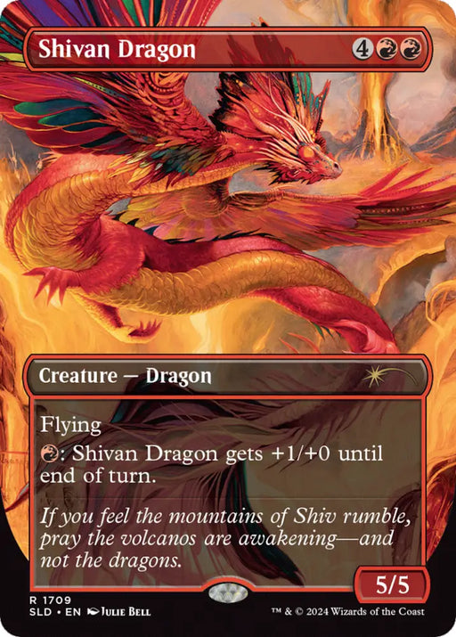 Shivan Dragon [Secret Lair Drop Series] - MTG Single