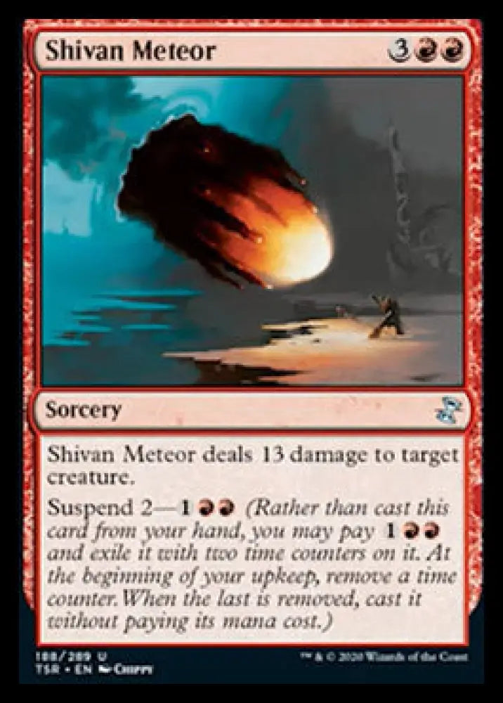 Shivan Meteor [Time Spiral Remastered] - MTG Single