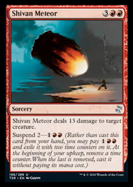 Shivan Meteor [Time Spiral Remastered] - MTG Single