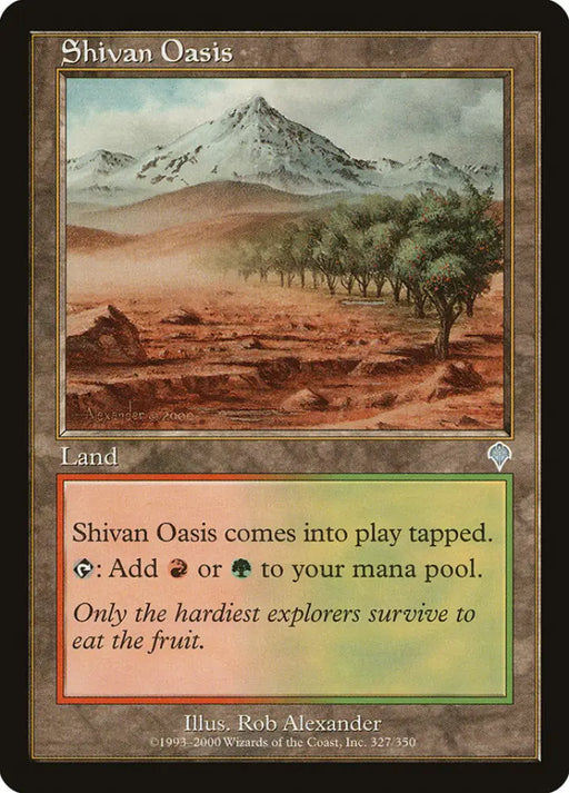 Shivan Oasis [Invasion] - MTG Single