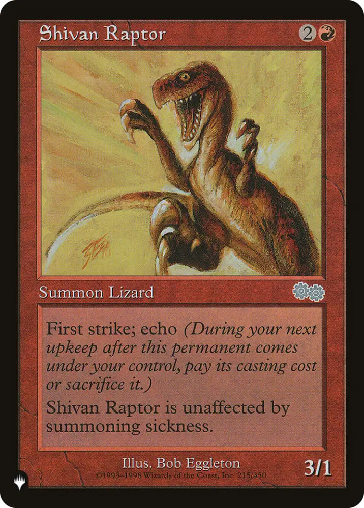 Shivan Raptor [The List] - MTG Single