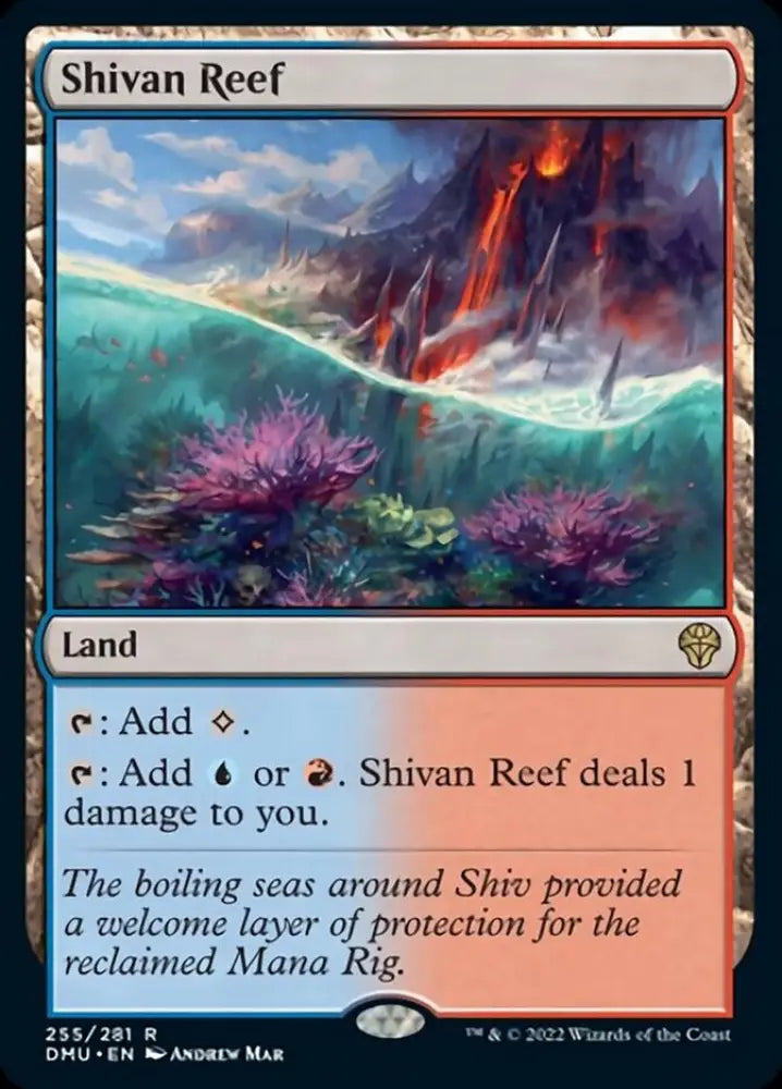 Shivan Reef [Dominaria United] - MTG Single