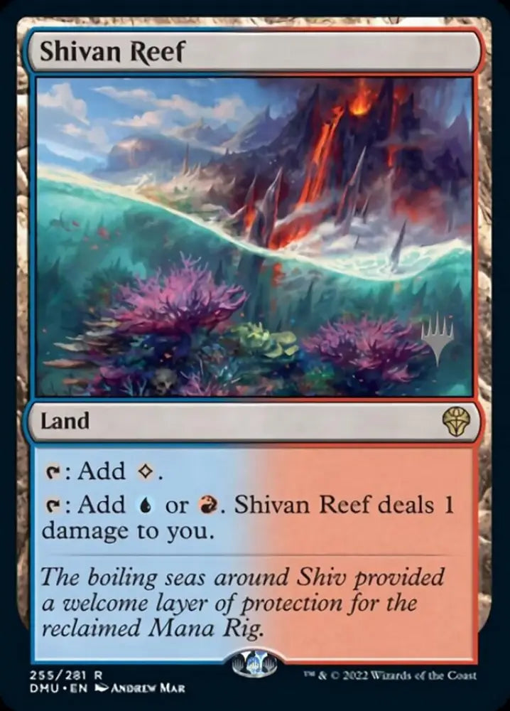 Shivan Reef (Promo Pack) [Dominaria United Promos] - MTG Single