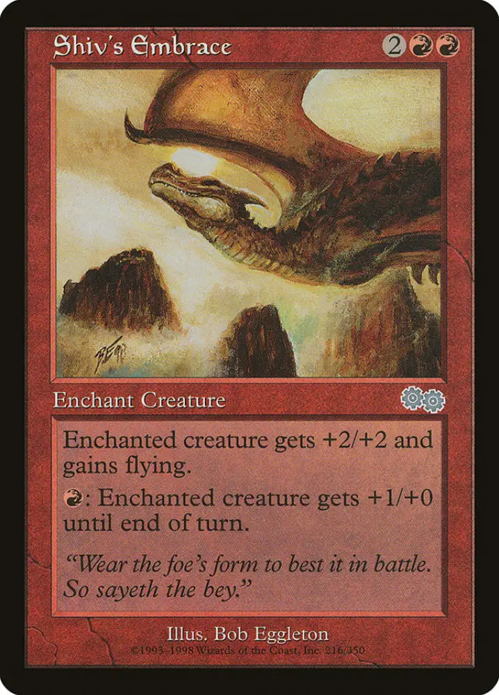 Shiv’s Embrace [Urza’s Saga] - MTG Single