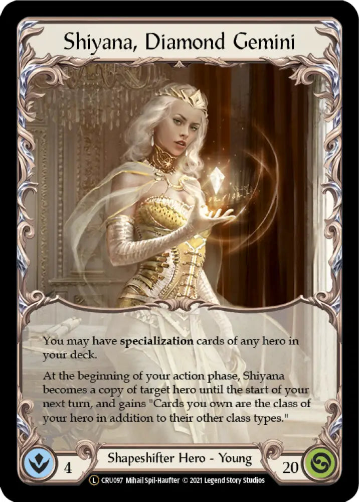 Shiyana Diamond Gemini [Crucible of War Unlimited] Unlimited Rainbow Foil - Flesh And Blood Single