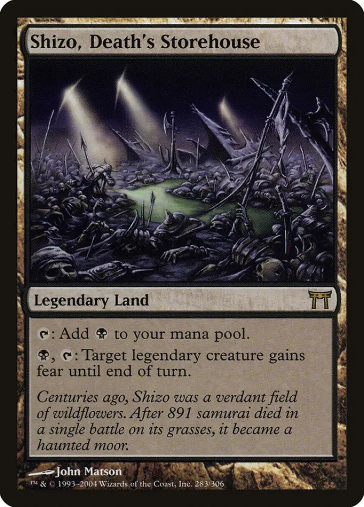 Shizo Death’s Storehouse [Champions of Kamigawa] - MTG Single