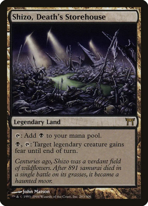 Shizo Death’s Storehouse [Champions of Kamigawa] - MTG Single