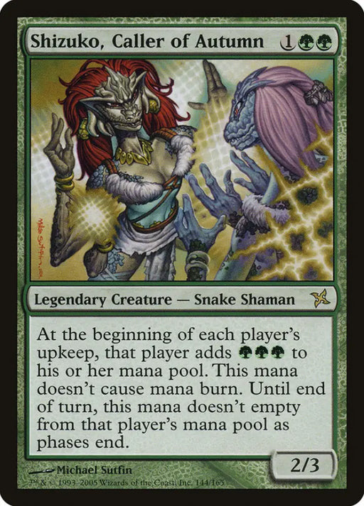 Shizuko Caller of Autumn [Betrayers of Kamigawa] - MTG Single