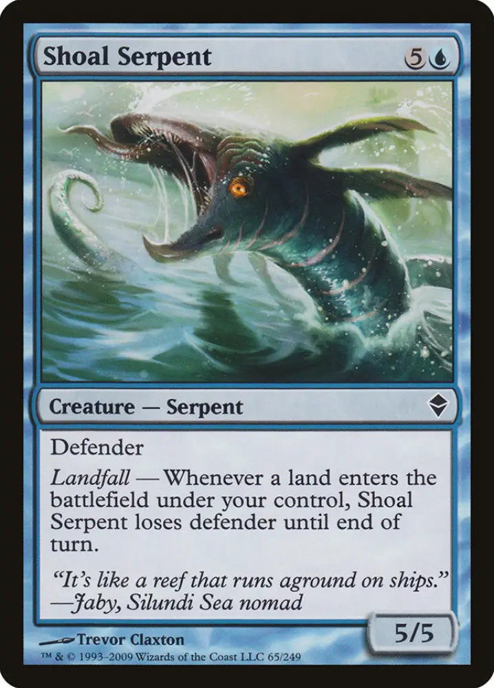 Shoal Serpent [Zendikar] - MTG Single