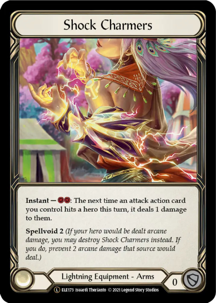 Shock Charmers [Tales of Aria Unlimited] Unlimited Rainbow Foil - Flesh And Blood Single