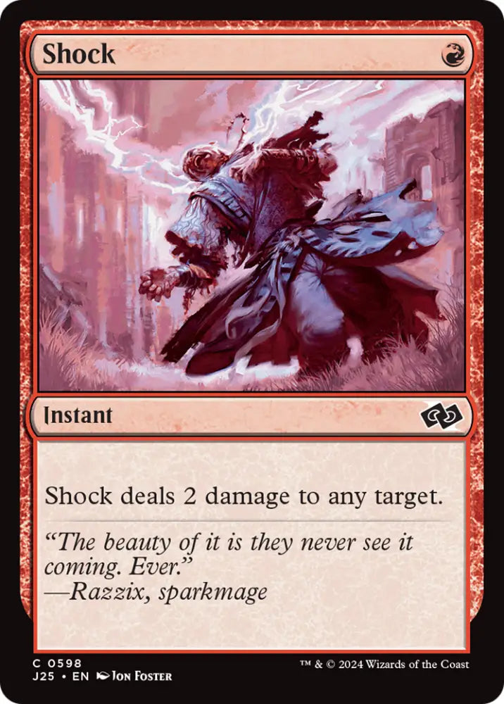 Shock [Foundations Jumpstart] - MTG Single