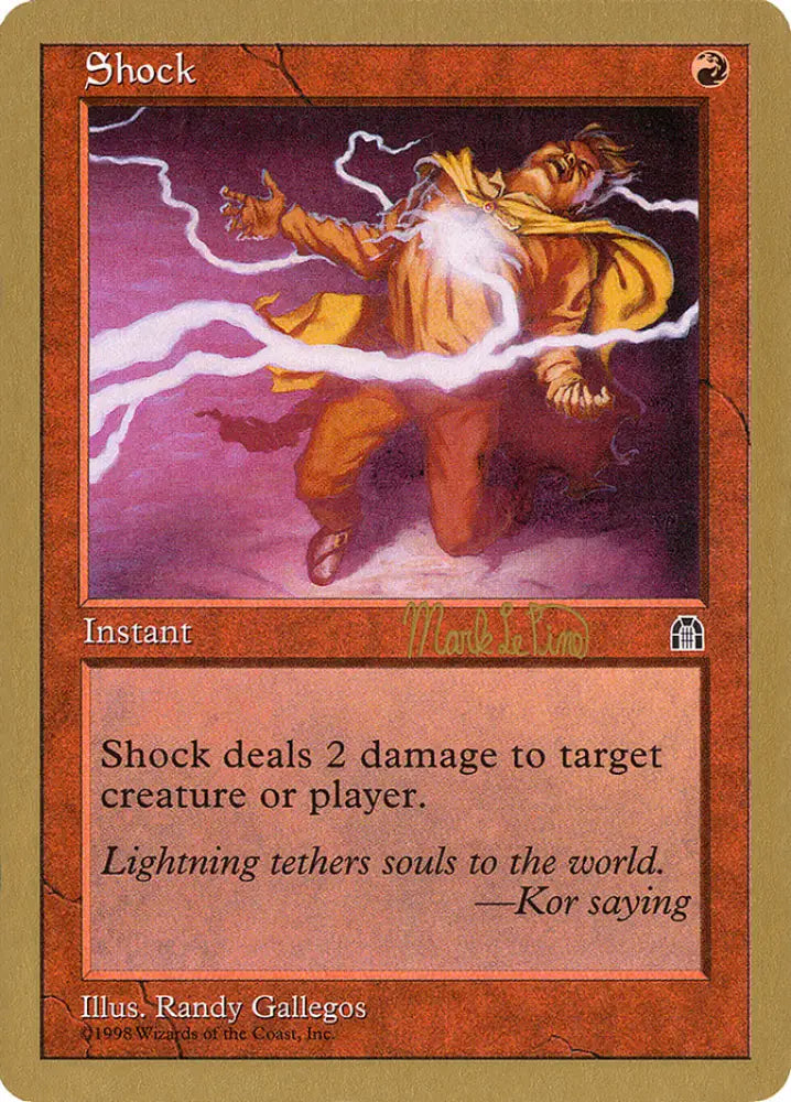 Shock (Mark Le Pine) [World Championship Decks 1999] - MTG Single