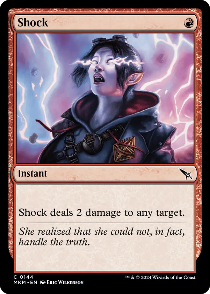 Shock [Murders at Karlov Manor] - MTG Single