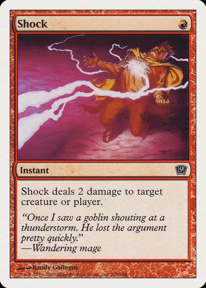Shock [Ninth Edition] - MTG Single
