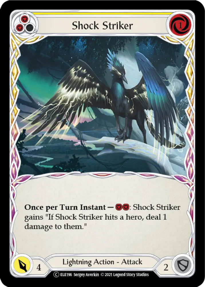 Shock Striker (Yellow) [Tales of Aria Unlimited] Unlimited Normal - Flesh And Blood Single