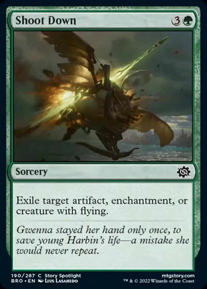 Shoot Down [The Brothers’ War] - MTG Single