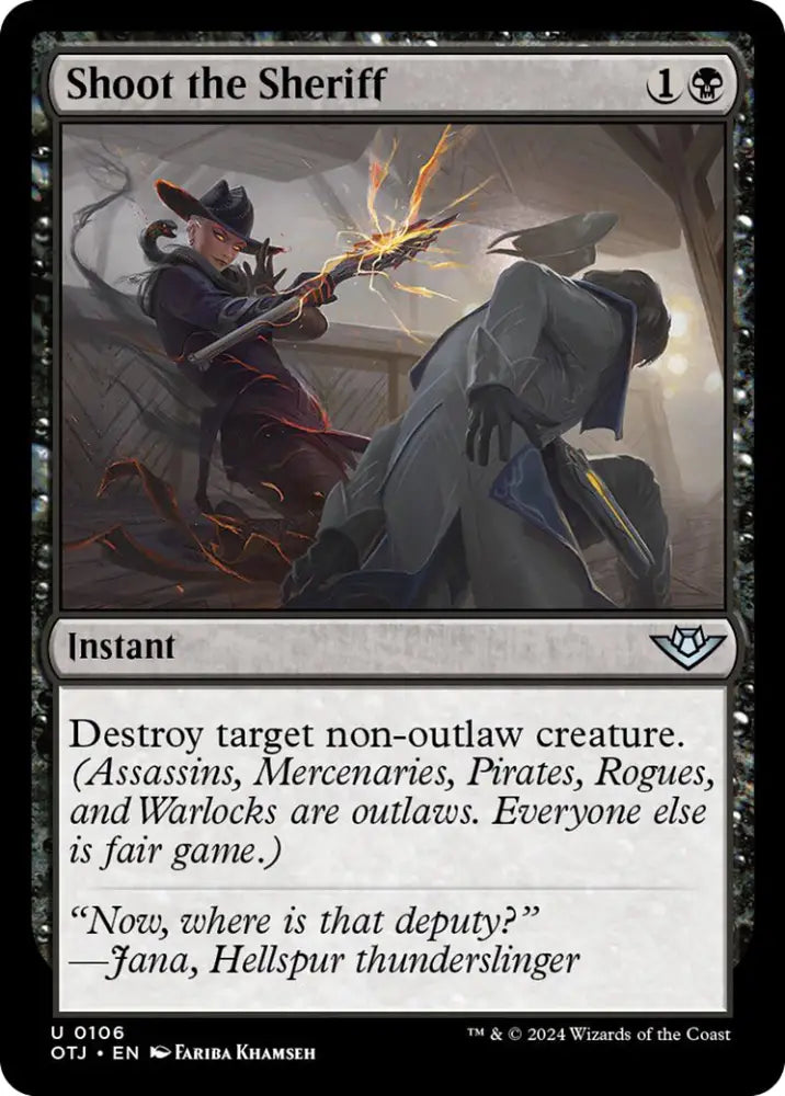 Shoot the Sheriff [Outlaws of Thunder Junction] - MTG Single